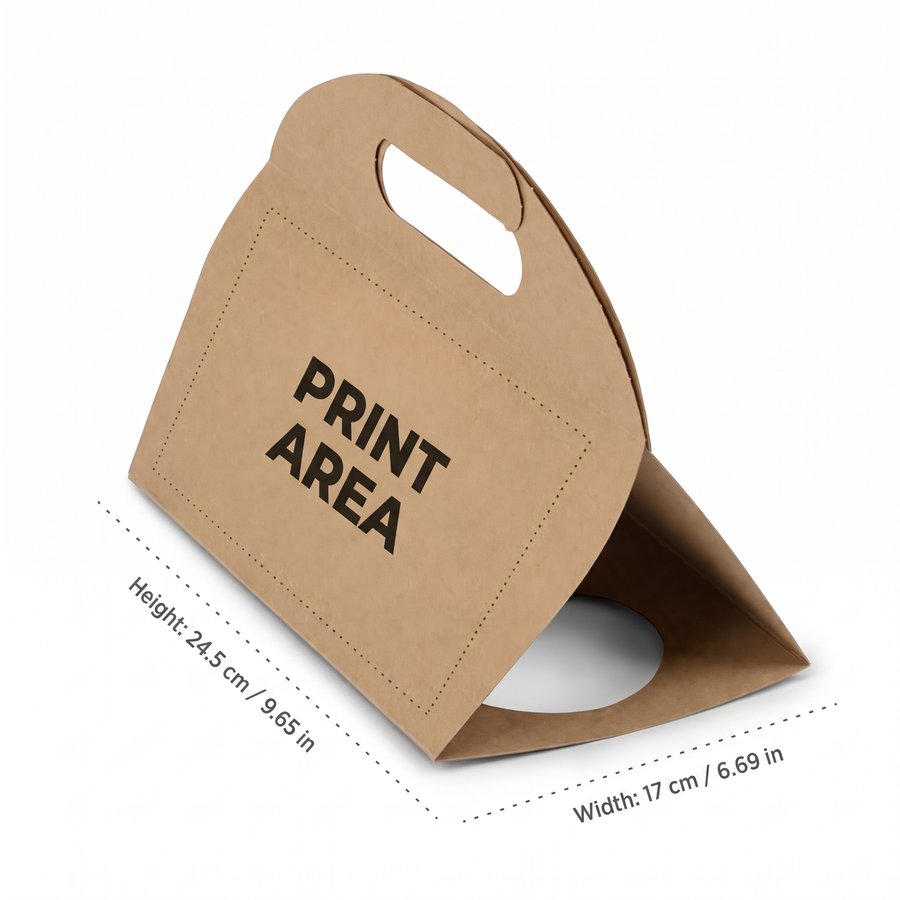 Coffee Cup Carrier Bag, Printed